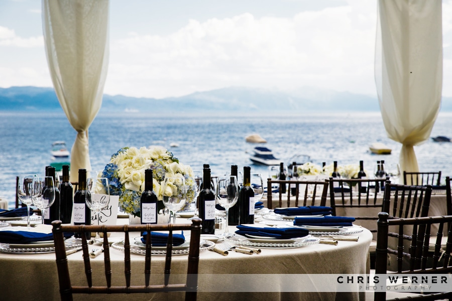 Ideas for Lake Tahoe Wedding Reception Flowers