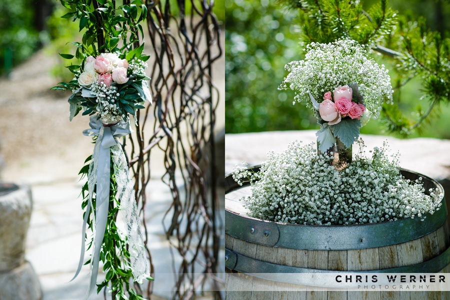 Lily of the valley wedding flower decorations