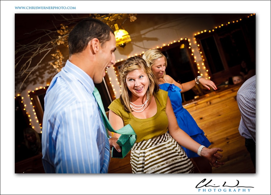 Wedding dancing at the reception, Wild Basin Lodge Wedding photo.