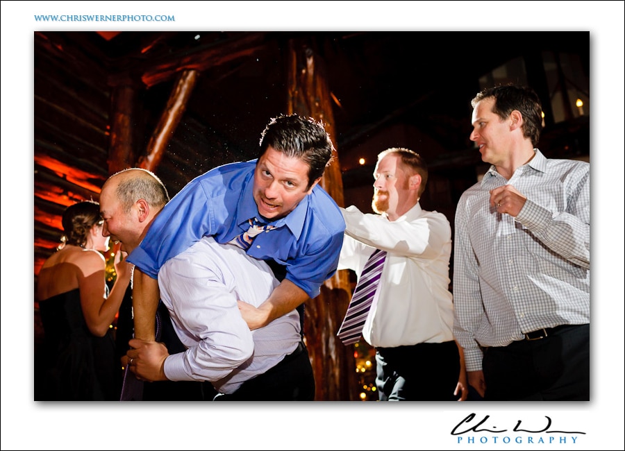Photography of dancing and partying, Presidio Wedding Photography.