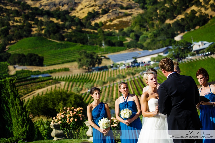 Photos of the wine country and a Culinary Institute of America Wedding.