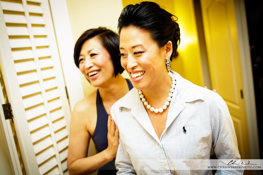 Photo of the bride and the mother of the bride, by Wedding Photographers Napa Valley.