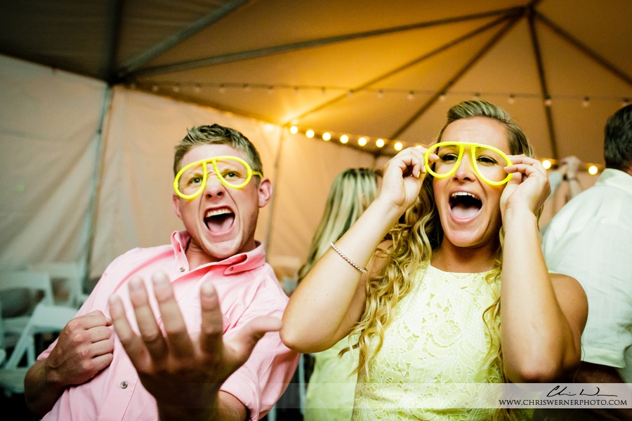 Mourelatos Lake Tahoe Wedding Photographers photo of reception dancing.