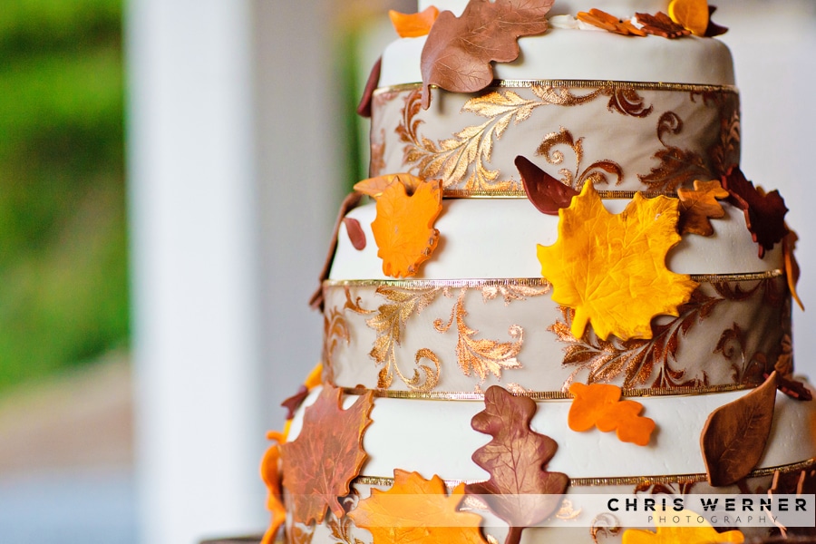 Fall wedding cakes with fondant photo.