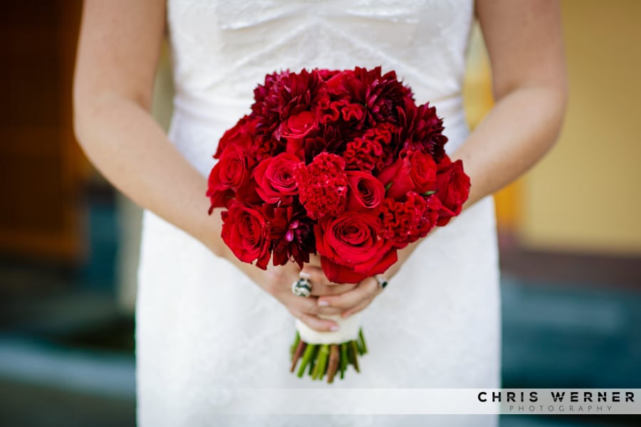 Red Rose Bridal Bouquets