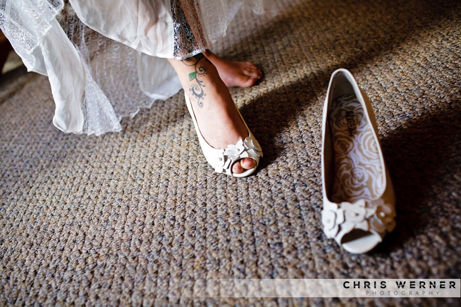 Flower petal Wedding Shoes
