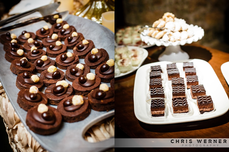 Chocolate brownies as Wedding Cake Alternatives