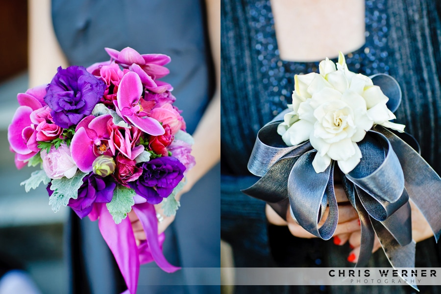 Pink and Purple Wedding Bouquet photos.