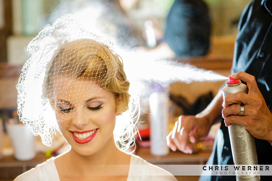 Hair and makeup for a Fjeldheim Mountain Home Wedding.