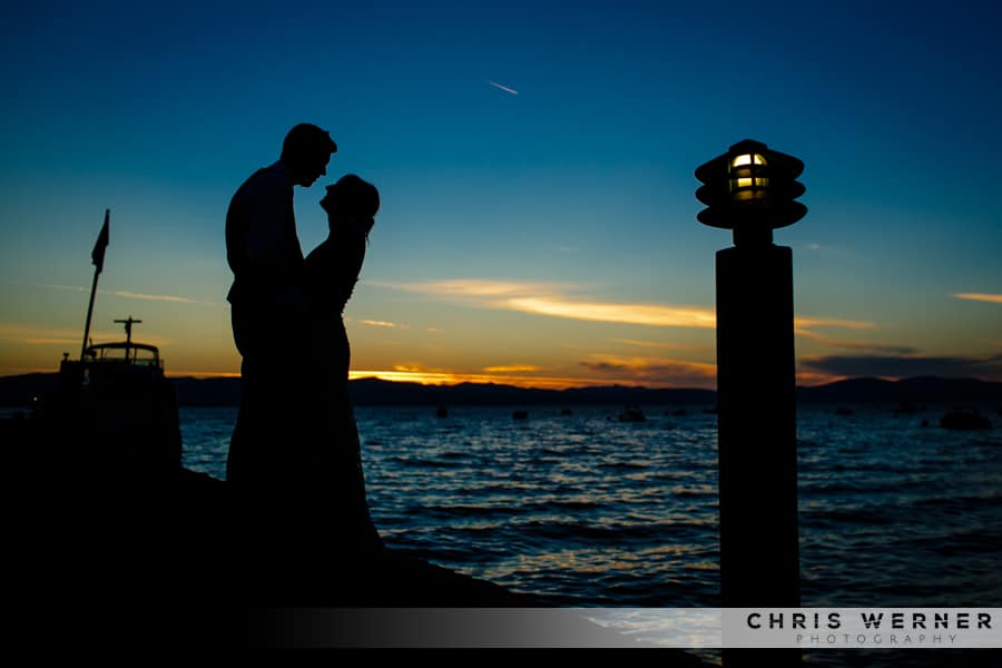 Tahoe South Lake wedding photographers.