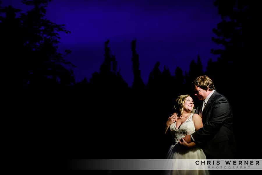 Local Tahoe photographer, bride and groom portrait from a Lake Tahoe Tree Company wedding. 