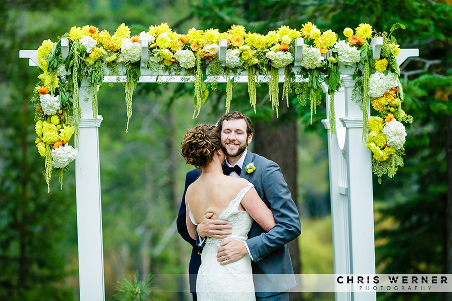 Lake Tahoe wedding florists.