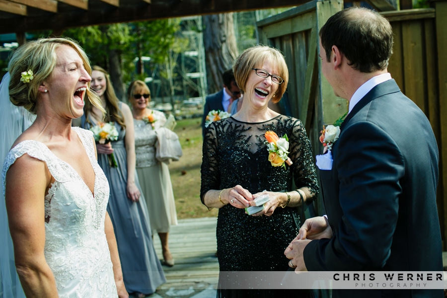 Mother of the bride, West Shore Cafe wedding.