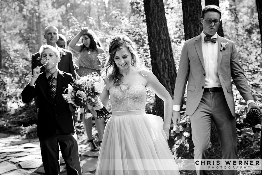 Black and white wedding photos from Lake Tahoe, CA.