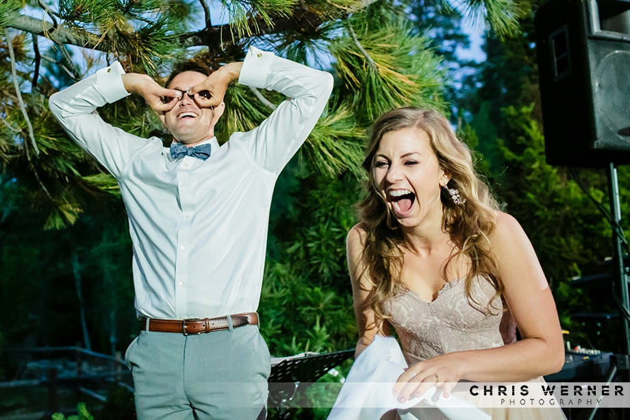 Candid style wedding photos Lake Tahoe.