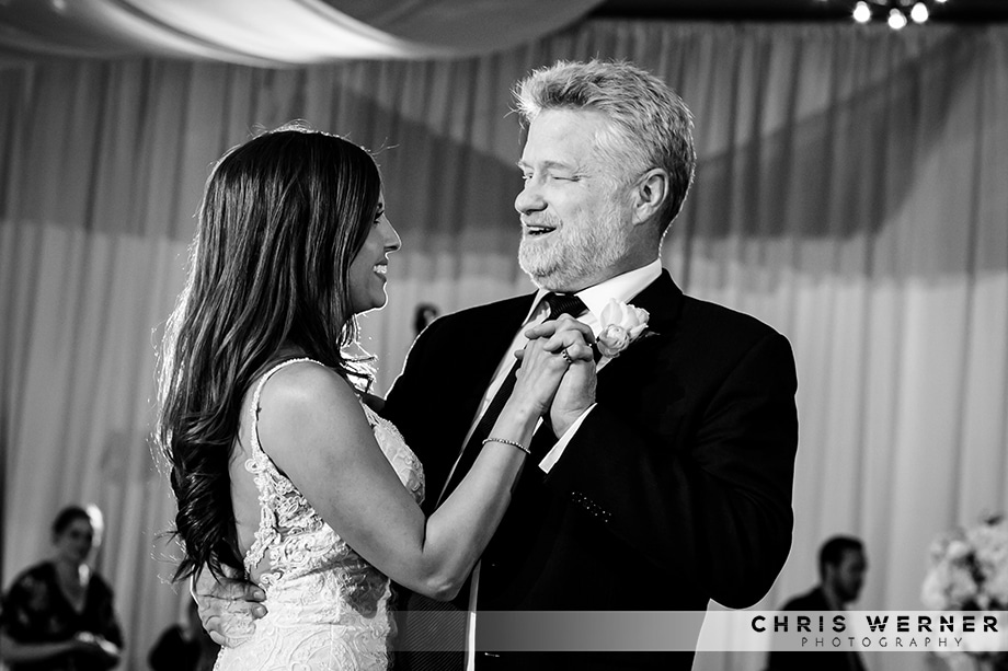 Father of the bride at a Hyatt Tahoe Wedding