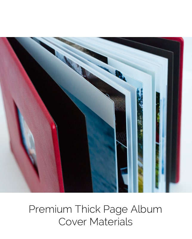 Premium Thick Page Album Cover Materials