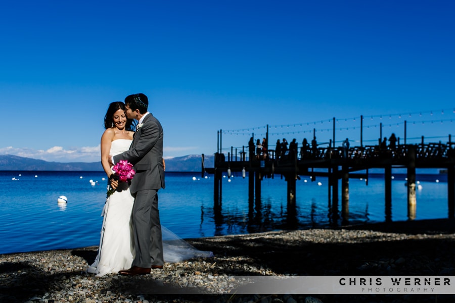 Lake Tahoe West Shore Cafe Wedding: Michelle + Lee