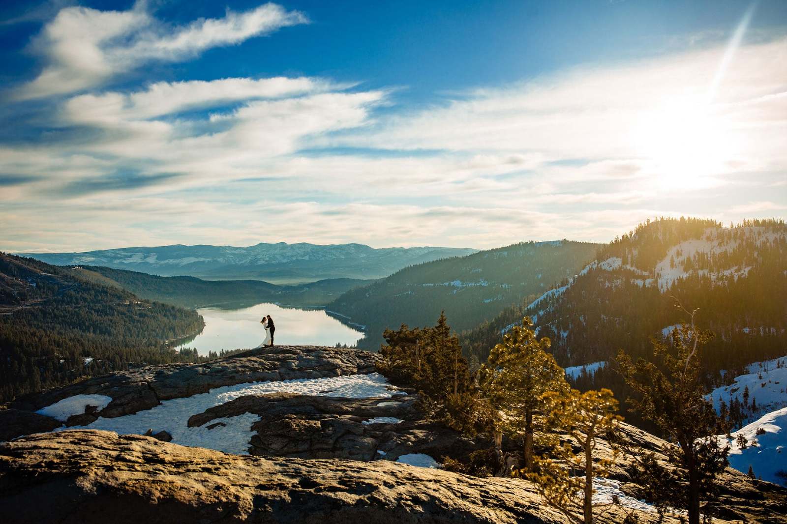 Lake Tahoe elopement photographers are in higher demand as small weddings are increasingly popular around the lake.