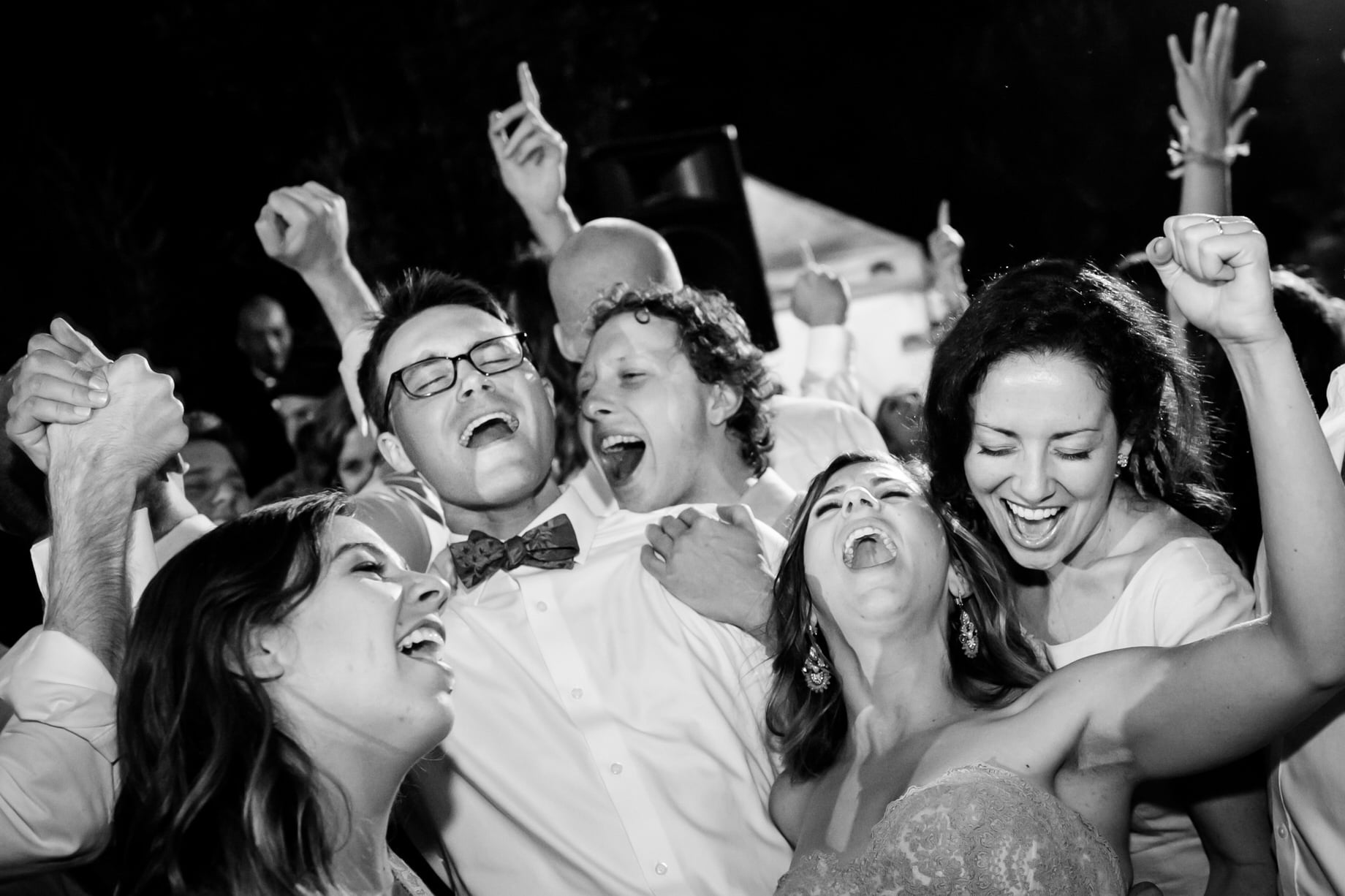 When the party gets going and the dancing goes late-night, a Tahoe City wedding photographer keeps shooting through the memorable moments.
