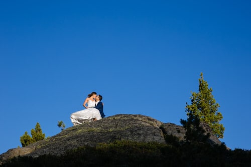 Adventurous couples want a Lake Tahoe portrait photographer who can take them to stunning outdoor locations.