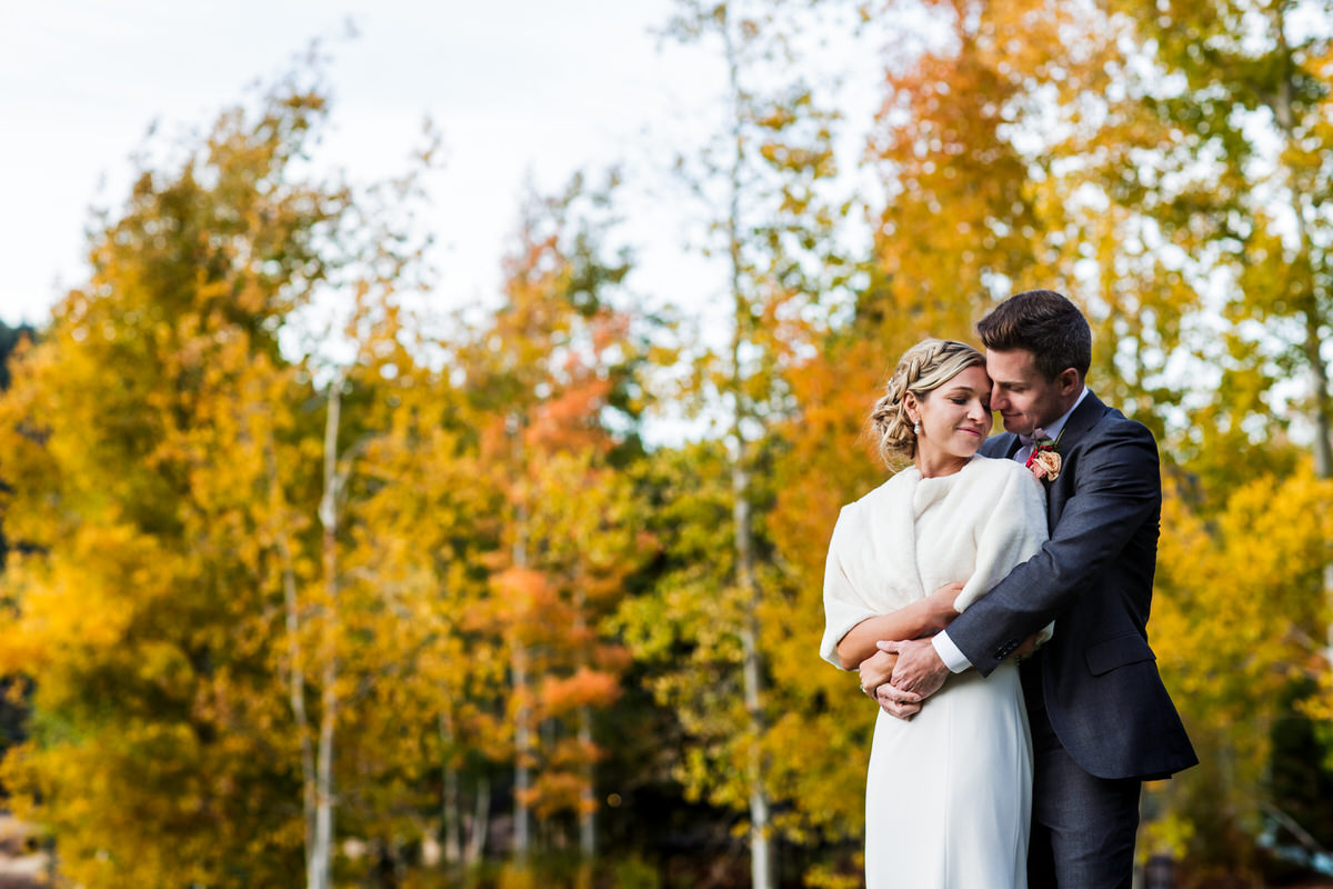Olympic Valley Fall Wedding: Steph + Mike